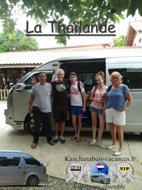 Location chauffeur privé avec véhicule minibus VIP en ThaIlande